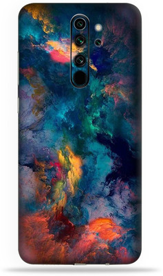 OggyBaba Mi Note 8 pro, Phone Back side Protector and Camera Protector Mobile Skin(Ultra Super Colorful Clouds Skin Matte Finish)