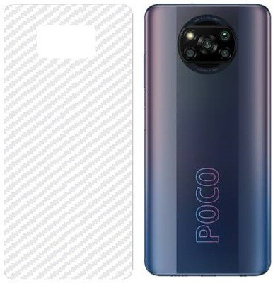 ECMERED Back Screen Guard for Poco X3 Pro(Pack of 1)