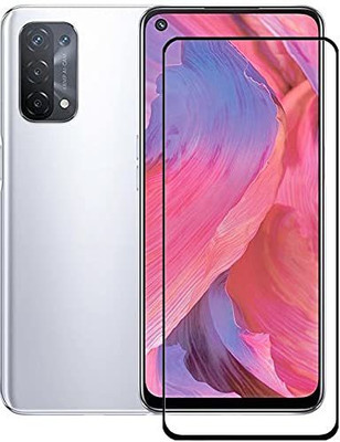 Express Buy Edge To Edge Tempered Glass for Oppo A74 5G(Pack of 1)