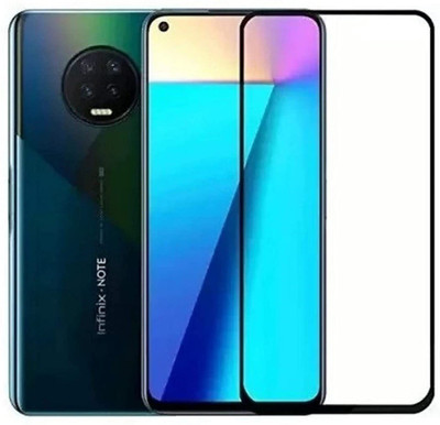GDBUY Edge To Edge Tempered Glass for Infinix Note 7(Pack of 1)