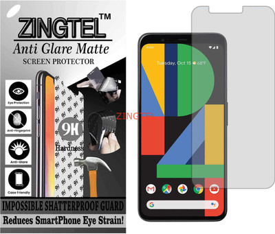 ZINGTEL Tempered Glass Guard for GOOGLE PIXEL 4XL (Matte Flexible Shatterproof)(Pack of 1)