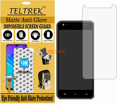 TELTREK Tempered Glass Guard for COMIO C2 LITE (Matte Flexible Shatterproof)(Pack of 1)