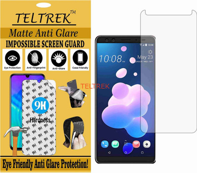 TELTREK Tempered Glass Guard for HTC U12 PLUS (Matte Flexible Shatterproof)(Pack of 1)