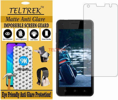 TELTREK Tempered Glass Guard for IVOOMI ME1 (Matte Flexible Shatterproof)(Pack of 1)