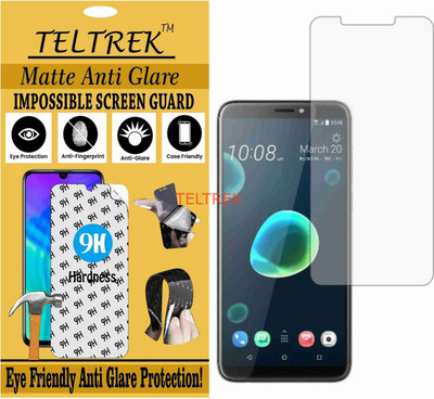 TELTREK Tempered Glass Guard for HTC 12 PLUS (Matte Flexible Shatterproof)(Pack of 1)