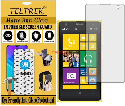 TELTREK Tempered Glass Guard for NOKIA LUMIA 1020 (Matte Flexible Shatterproof)(Pack of 1)