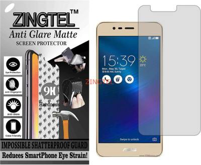 ZINGTEL Tempered Glass Guard for ASUS ZENFONE 3 MAX (Matte Flexible Shatterproof)(Pack of 1)