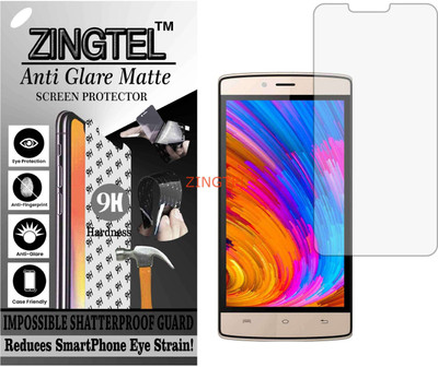 ZINGTEL Tempered Glass Guard for INTEX AQUA CLASSIC (Matte Flexible Shatterproof)(Pack of 1)