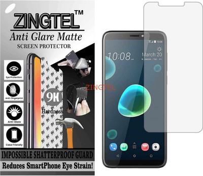 ZINGTEL Tempered Glass Guard for HTC DESIRE 12 (Matte Flexible Shatterproof)(Pack of 1)