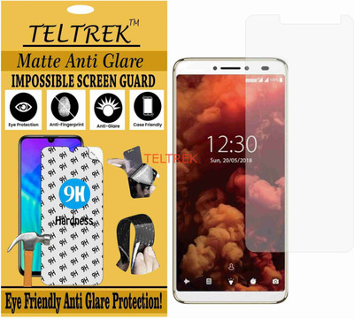 TELTREK Tempered Glass Guard for COMIO X1 NOTE (Matte Flexible Shatterproof)(Pack of 1)