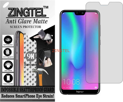 ZINGTEL Tempered Glass Guard for HONOR 9N (Matte Flexible Shatterproof)(Pack of 1)