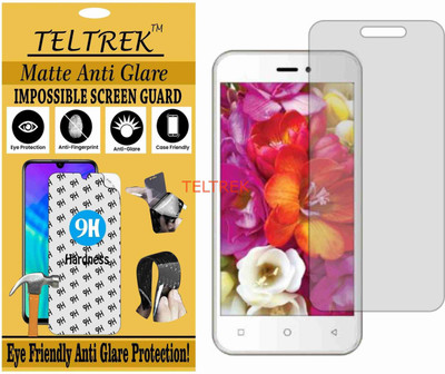 TELTREK Tempered Glass Guard for KARBONN TITANIUM VISTA 4G (Matte Flexible Shatterproof)(Pack of 1)
