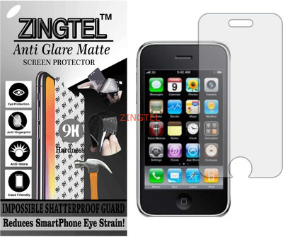 ZINGTEL Tempered Glass Guard for APPLE IPHONE 3GS 3 (Matte Flexible Shatterproof)(Pack of 1)