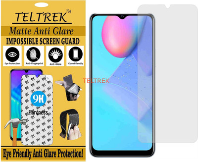 TELTREK Tempered Glass Guard for VIVO Y20 2021 (Matte Flexible Shatterproof)(Pack of 1)