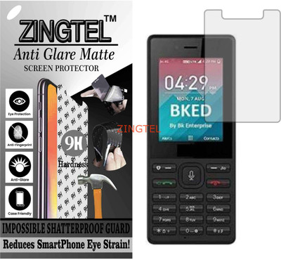 ZINGTEL Tempered Glass Guard for JIO C45 (Matte Flexible Shatterproof)(Pack of 1)