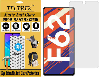 TELTREK Tempered Glass Guard for SAMSUNG GALAXY F62 (Matte Flexible Shatterproof)(Pack of 1)