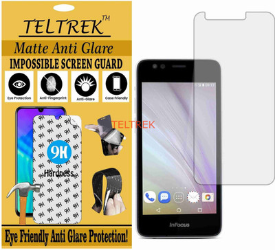 TELTREK Tempered Glass Guard for INFOCUS M425 BINGO (Matte Flexible Shatterproof)(Pack of 1)