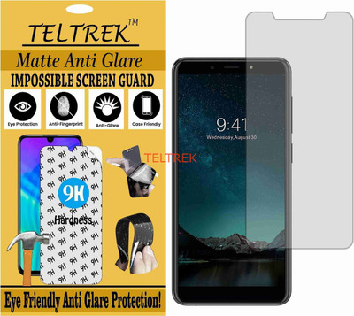 TELTREK Tempered Glass Guard for LAVA Z51 (Matte Flexible Shatterproof)(Pack of 1)