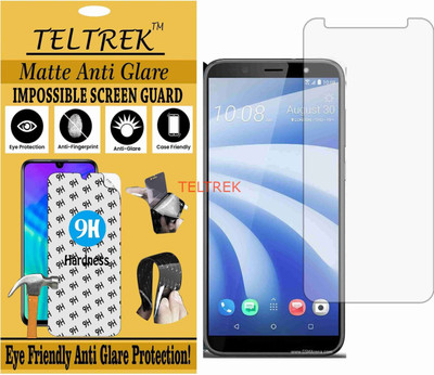 TELTREK Tempered Glass Guard for HTC U12 LIFE (Matte Flexible Shatterproof)(Pack of 1)