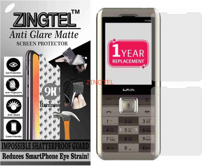 ZINGTEL Tempered Glass Guard for LAVA 34 SUPER (Matte Flexible Shatterproof)(Pack of 1)