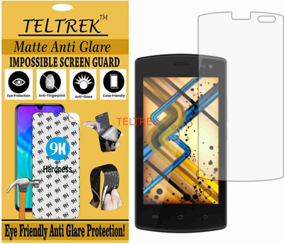 TELTREK Tempered Glass Guard for IVOOMI IV SMART 4G (Matte Flexible Shatterproof)(Pack of 1)