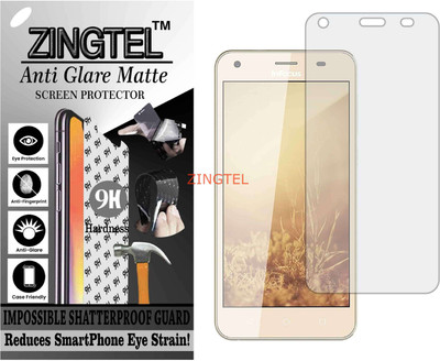 ZINGTEL Tempered Glass Guard for INFOCUS A1 (Matte Flexible Shatterproof)(Pack of 1)