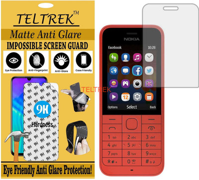 TELTREK Tempered Glass Guard for NOKIA 220 2014 (Matte Flexible Shatterproof)(Pack of 1)