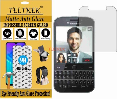 TELTREK Tempered Glass Guard for BLACKBERRY Q20 (Matte Flexible Shatterproof)(Pack of 1)