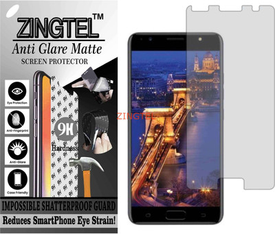 ZINGTEL Tempered Glass Guard for TECNO I7 (Matte Flexible Shatterproof)(Pack of 1)