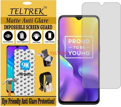 TELTREK Tempered Glass Guard for REALME U1 (Matte Flexible Shatterproof)(Pack of 1)