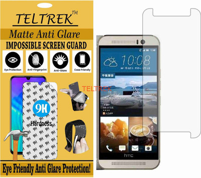 TELTREK Tempered Glass Guard for HTC ONE M9 PLUS PRIME (Matte Flexible Shatterproof)(Pack of 1)