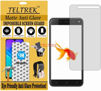 TELTREK Tempered Glass Guard for KARBONN TITANIUM FRAMES S7 (Matte Flexible Shatterproof)(Pack of 1)