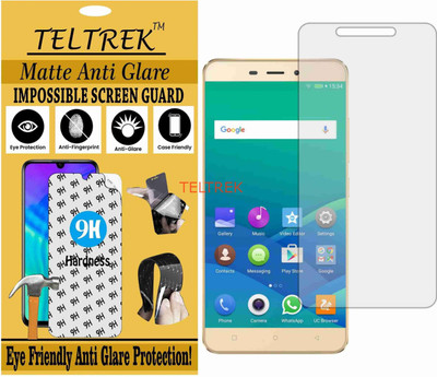 TELTREK Tempered Glass Guard for GIONEE P7 MAX (Matte Flexible Shatterproof)(Pack of 1)