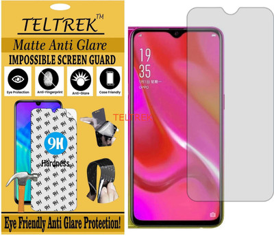 TELTREK Tempered Glass Guard for OPPO R15 X (Matte Flexible Shatterproof)(Pack of 1)