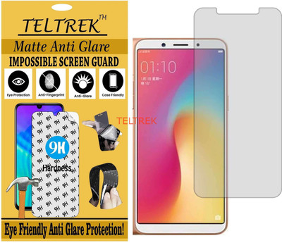TELTREK Tempered Glass Guard for OPPO A73 (Matte Flexible Shatterproof)(Pack of 1)