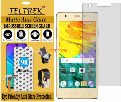 TELTREK Tempered Glass Guard for KARBONN FASHION EYE 2 (Matte Flexible Shatterproof)(Pack of 1)