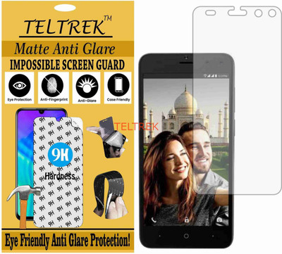 TELTREK Tempered Glass Guard for INTEX ELYT DUAL (Matte Flexible Shatterproof)(Pack of 1)