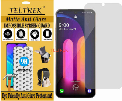 TELTREK Tempered Glass Guard for LG V60 THINQ 5G UW (Matte Flexible Shatterproof)(Pack of 1)