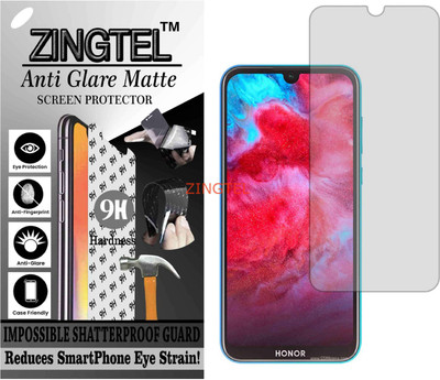 ZINGTEL Tempered Glass Guard for HUAWEI HONOR PLAY 3E (Matte Flexible Shatterproof)(Pack of 1)