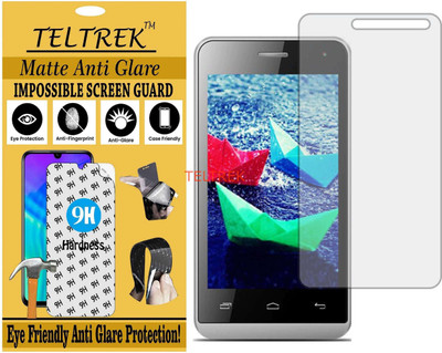 TELTREK Tempered Glass Guard for MICROMAX BOLT Q324 (Matte Flexible Shatterproof)(Pack of 1)