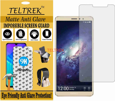 TELTREK Tempered Glass Guard for GIONEE M7 POWER (Matte Flexible Shatterproof)(Pack of 1)