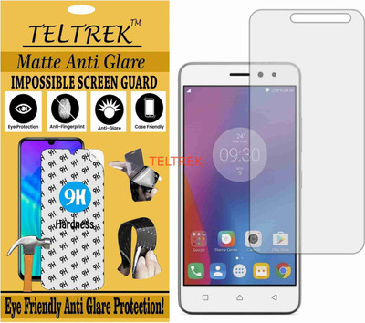 TELTREK Tempered Glass Guard for LENOVO K6 POWER (Matte Flexible Shatterproof)(Pack of 1)