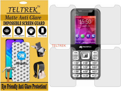 TELTREK Tempered Glass Guard for MICROMAX X752 (Matte Flexible Shatterproof)(Pack of 1)
