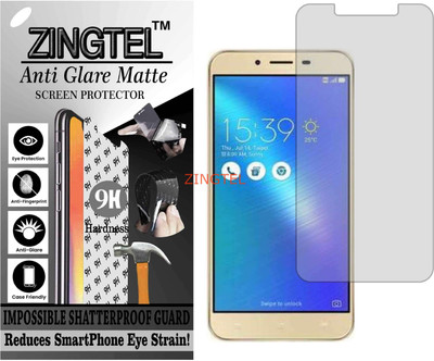 ZINGTEL Tempered Glass Guard for ASUS ZENFONE 3 MAX ZC553KL (Matte Flexible Shatterproof)(Pack of 1)