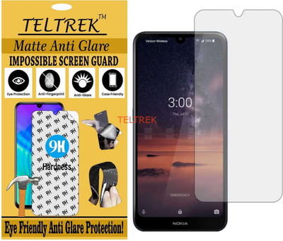 TELTREK Tempered Glass Guard for NOKIA 3V (Matte Flexible Shatterproof)(Pack of 1)