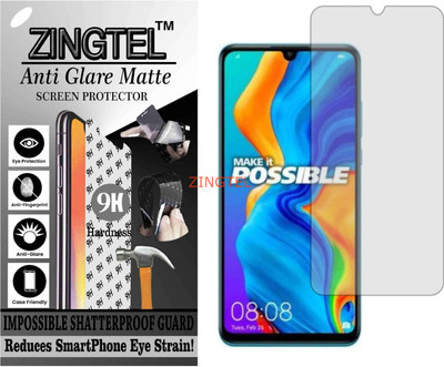 ZINGTEL Tempered Glass Guard for HUAWEI HONOR P30 LITE 2020 (Matte Flexible Shatterproof)(Pack of 1)
