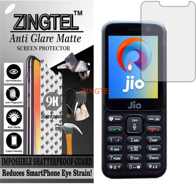 ZINGTEL Tempered Glass Guard for JIO LYF LYF F90M (Matte Flexible Shatterproof)(Pack of 1)
