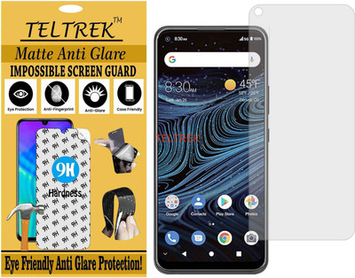 TELTREK Tempered Glass Guard for ZTE BLADE X1 5G (Matte Flexible Shatterproof)(Pack of 1)