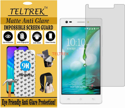 TELTREK Tempered Glass Guard for LAVA V2S (Matte Flexible Shatterproof)(Pack of 1)