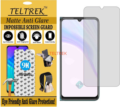 TELTREK Tempered Glass Guard for VIVO X50 LITE (Matte Flexible Shatterproof)(Pack of 1)